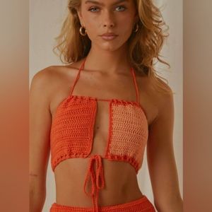 NWT Peppermayo Beachcomber Crochet Top